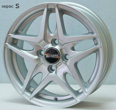 Диск Tech Line 530 15x6 4x100 ET45 DIA67.10 S Диск Tech Line 530 15x6 4x100 ET45 DIA67.10 S