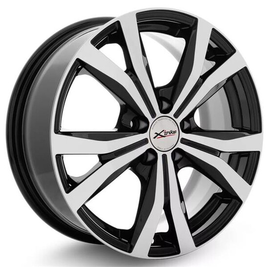 Диск X'trike X-119 16x6.50 5x100 ET38 DIA67.10 BK/FP Диск X'trike X-119 16x6.50 5x100 ET38 DIA67.10 BK/FP