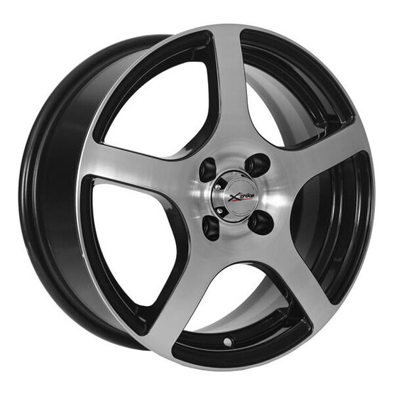 Диск X'trike X-118 15x6 4x100 ET35 DIA67.10 BK/FP Диск X'trike X-118 15x6 4x100 ET35 DIA67.10 BK/FP