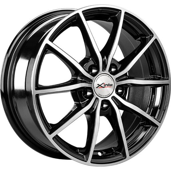 Диск X'trike X-111 15x6.50 5x108 ET38 DIA67.10 BK/FP Диск X'trike X-111 15x6.50 5x108 ET38 DIA67.10 BK/FP