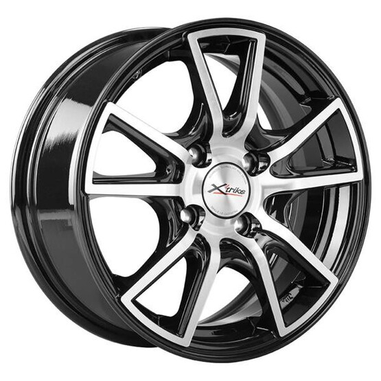 Диск X'trike X-104 14x6 4x108 ET38 DIA67.10 BK/FP Диск X'trike X-104 14x6 4x108 ET38 DIA67.10 BK/FP