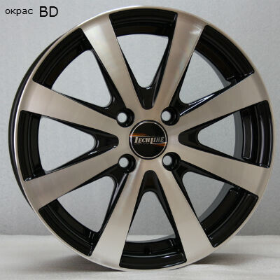 Диск Tech Line 634 16x6 4x100 ET45 DIA60.10 BD Диск Tech Line 634 16x6 4x100 ET45 DIA60.10 BD