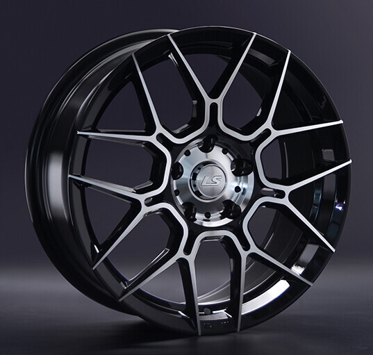 Диск Ls Wheels Ls1265 18x8 5x114.30 ET45 DIA67.10 BKF Диск Ls Wheels Ls1265 18x8 5x114.30 ET45 DIA67.10 BKF