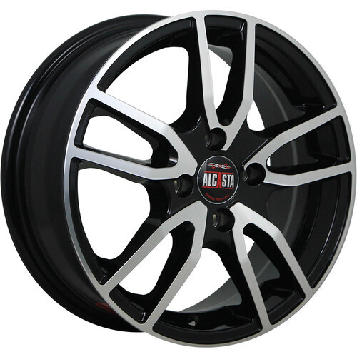 Диск Alcasta M57 16x6.50 5x100 ET35 DIA57.10 BKF