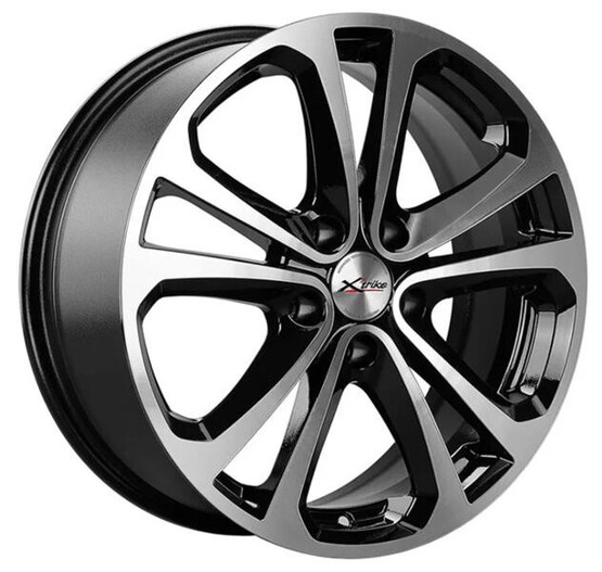 Диск X'trike X-113M 17x7 5x108 ET45 DIA67.10 BK/FP Диск X'trike X-113M 17x7 5x108 ET45 DIA67.10 BK/FP