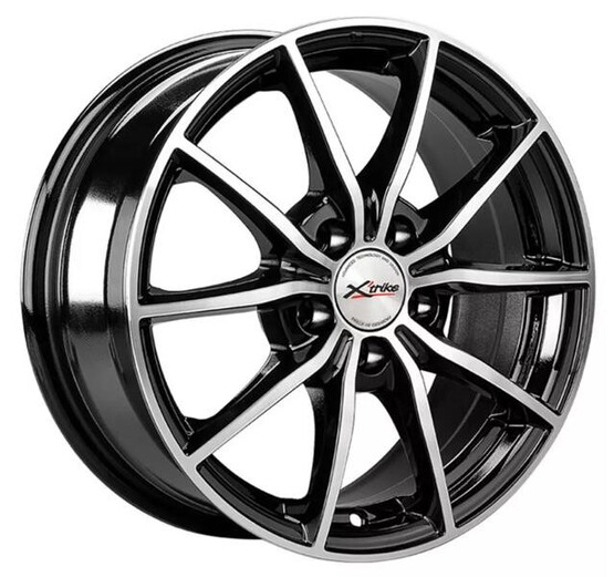 Диск X'trike X-111М 15x6.50 5x114.30 ET40 DIA66.10 BK/FP Диск X'trike X-111М 15x6.50 5x114.30 ET40 DIA66.10 BK/FP