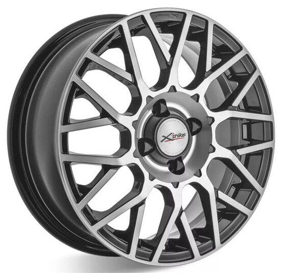 Диск X'trike X-132 15x6 4x100 ET40 DIA60.10 BK/FP Диск X'trike X-132 15x6 4x100 ET40 DIA60.10 BK/FP
