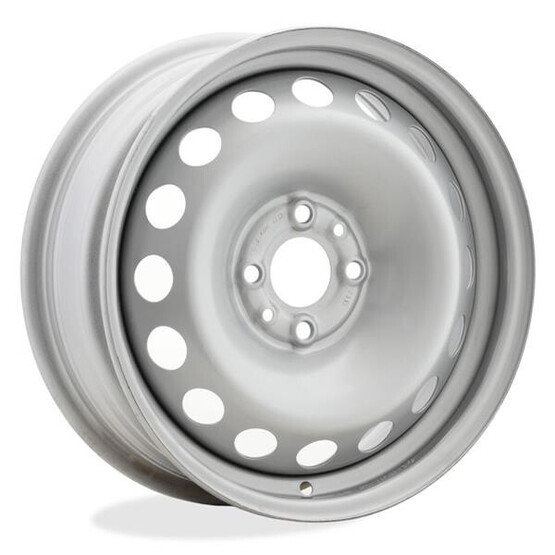 Диск Magnetto 15010 15x6 4x100 ET37 DIA60.10 SILVER Диск Magnetto 15010 15x6 4x100 ET37 DIA60.10 SILVER