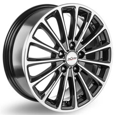 Диск X'trike X-136 17x7 5x114.30 ET50 DIA54.10 BK/FP Диск X'trike X-136 17x7 5x114.30 ET50 DIA54.10 BK/FP