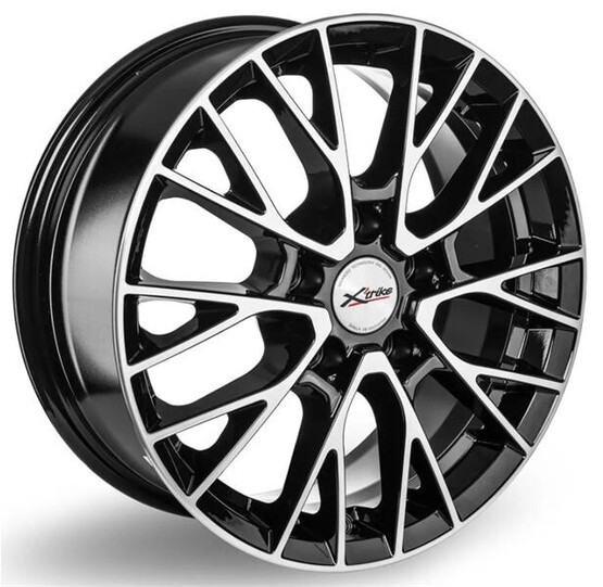 Диск X'trike X-135 16x6.50 5x100 ET38 DIA67.10 BK/FP Диск X'trike X-135 16x6.50 5x100 ET38 DIA67.10 BK/FP