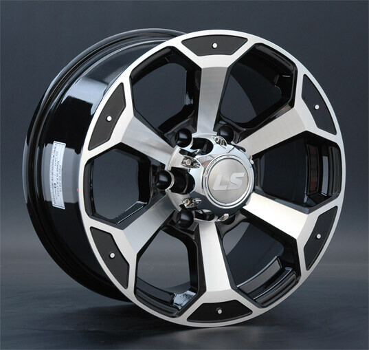 Диск Ls Wheels Ls187 18x7.50 6x139.70 ET46 DIA67.10 BKF Диск Ls Wheels Ls187 18x7.50 6x139.70 ET46 DIA67.10 BKF