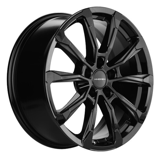 Диск Khomen 1808 18x7.50 5x108 ET47 DIA60.10 BLACK Диск Khomen 1808 18x7.50 5x108 ET47 DIA60.10 BLACK