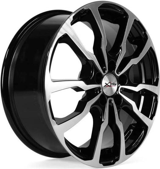 Диск X'trike X-117 16x6.50 5x100 ET38 DIA67.10 BK/FP Диск X'trike X-117 16x6.50 5x100 ET38 DIA67.10 BK/FP