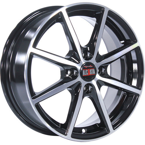 Диск Alcasta M63 15x6 4x100 ET46 DIA60.10 BKF