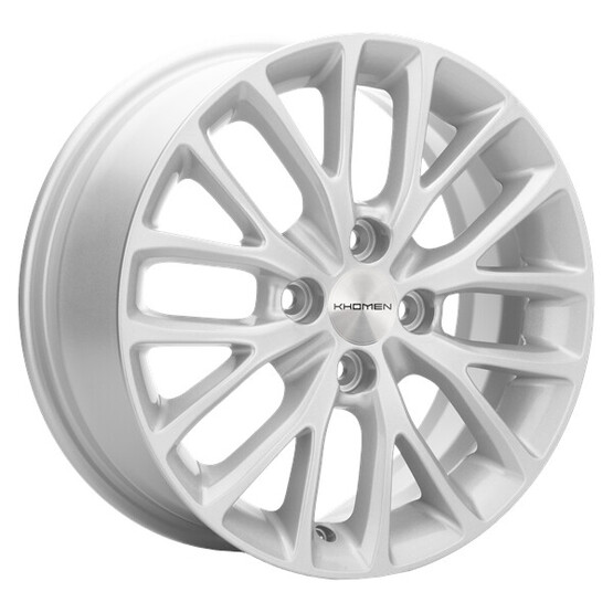 Диск Khomen 1506 15x6 4x100 ET48 DIA54.10 F-SILVER Диск Khomen 1506 15x6 4x100 ET48 DIA54.10 F-SILVER