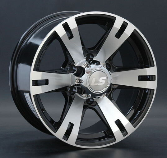 Диск Ls Wheels Ls182 17x8 6x139.70 ET38 DIA100.10 BKF Диск Ls Wheels Ls182 17x8 6x139.70 ET38 DIA100.10 BKF