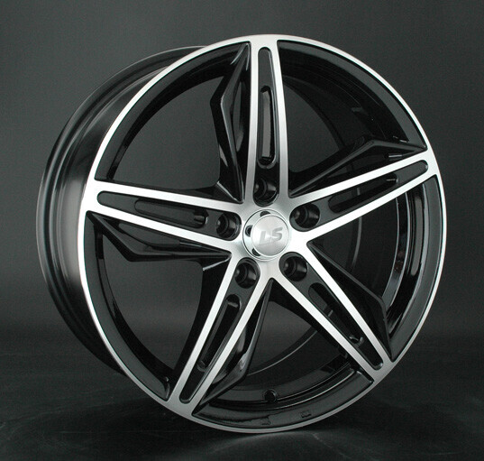 Диск Ls Wheels Ls 756 17x7.50 5x114.30 ET45 DIA73.10 BKF Диск Ls Wheels Ls 756 17x7.50 5x114.30 ET45 DIA73.10 BKF