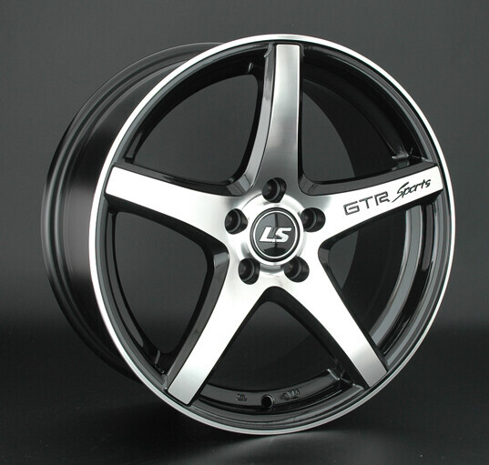 Диск Ls Wheels Ls540 16x7 5x100 ET38 DIA73.10 BKF Диск Ls Wheels Ls540 16x7 5x100 ET38 DIA73.10 BKF