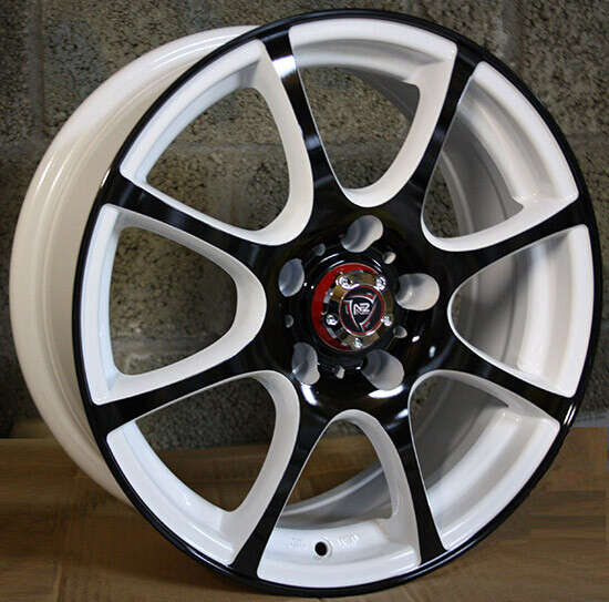Диск Nz F-46 15x6 5x105 ET39 DIA56.60 W+B Диск Nz F-46 15x6 5x105 ET39 DIA56.60 W+B
