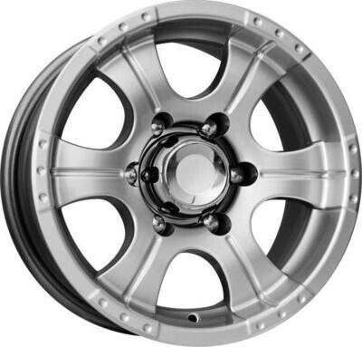 Диск K&K Байконур 15x7 5x139.70 ET-5 DIA108.60 БЛЭК ПЛАТИНУМ