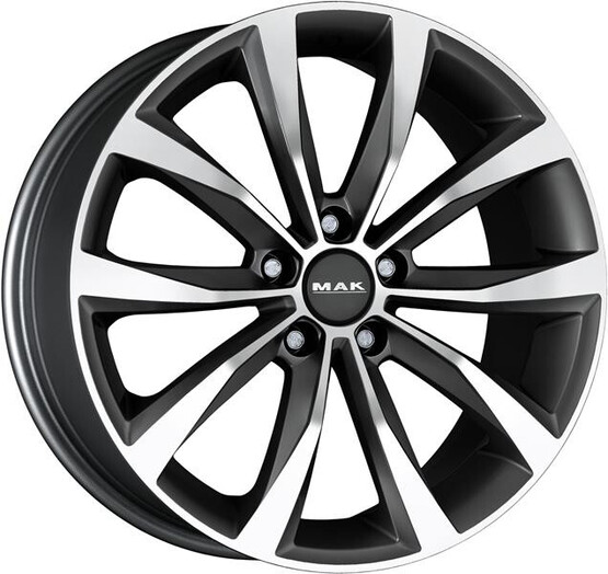 Диск Mak Wolf 20x8 5x108 ET45 DIA63.30 GUNMETAL MIRROR FACE Диск Mak Wolf 20x8 5x108 ET45 DIA63.30 GUNMETAL MIRROR FACE