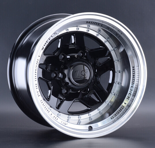 Диск Ls Wheels Ls 878 15x10 6x139.70 ET-44 DIA106.10 BKL Диск Ls Wheels Ls 878 15x10 6x139.70 ET-44 DIA106.10 BKL