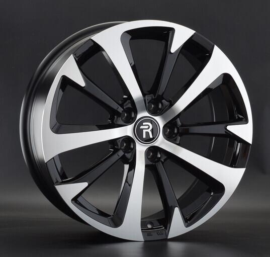 Диск Replay Lx122 17x7 5x114.30 ET35 DIA60.10 BKF Диск Replay Lx122 17x7 5x114.30 ET35 DIA60.10 BKF