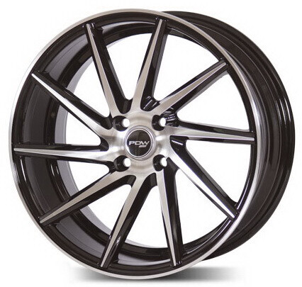 Диск Pdw 1022Left 17x7.50 4x100 ET35 DIA60.10 M/B