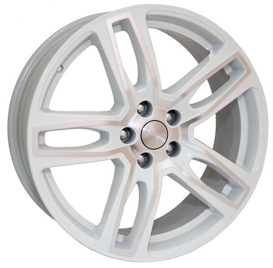 Диск Скад Женева 18x7 5x114.30 ET35 DIA67.10 АЛМАЗ БЕЛЫЙ