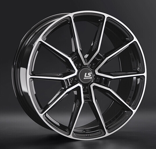 Диск Ls Wheels Flowforming Rc58 20x8.50 5x114.30 ET45 DIA67.10 BKF Диск Ls Wheels Flowforming Rc58 20x8.50 5x114.30 ET45 DIA67.10 BKF