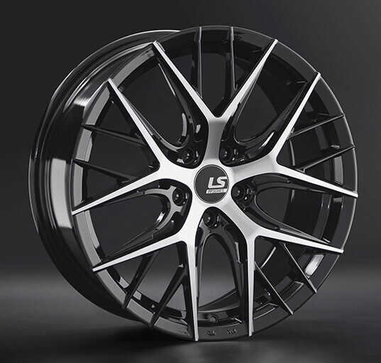 Диск Ls Wheels Flowforming Rc57 18x8 5x112 ET39 DIA66.60 BKF Диск Ls Wheels Flowforming Rc57 18x8 5x112 ET39 DIA66.60 BKF