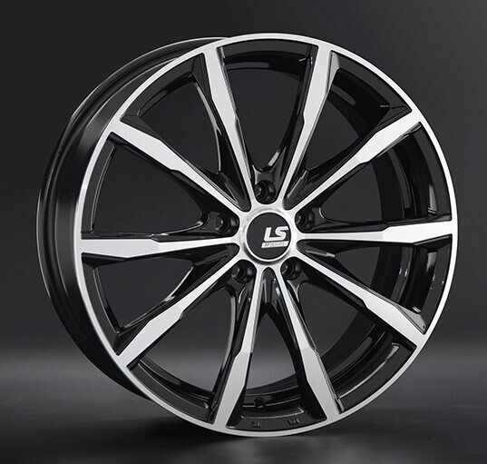 Диск Ls Wheels Flowforming Rc38 19x8 5x114.30 ET45 DIA67.10 BKF Диск Ls Wheels Flowforming Rc38 19x8 5x114.30 ET45 DIA67.10 BKF