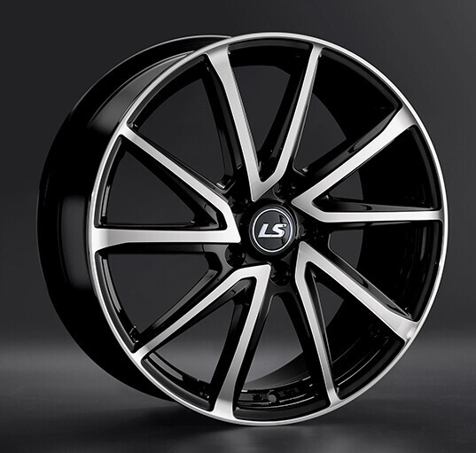 Диск Ls Wheels Ls1290 17x7 5x100 ET55 DIA56.10 BKF