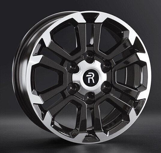 Диск Replay Mi168 16x7 6x139.70 ET46 DIA67.10 BKF Диск Replay Mi168 16x7 6x139.70 ET46 DIA67.10 BKF
