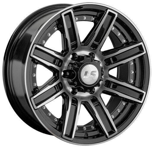 Диск Ls Wheels Ls1353 18x9 6x139.70 ET20 DIA106.10 BKF Диск Ls Wheels Ls1353 18x9 6x139.70 ET20 DIA106.10 BKF