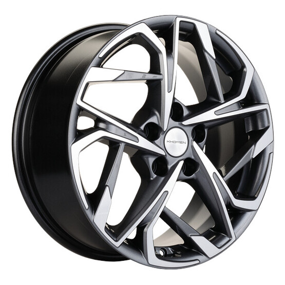 Диск Khomen 1716 17x7 5x110 ET40 DIA67.10 GRAY Диск Khomen 1716 17x7 5x110 ET40 DIA67.10 GRAY