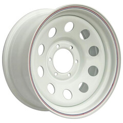 Диск Off-Road-Wheels White 15x7 5x139.70 ET25 DIA98 WHITE