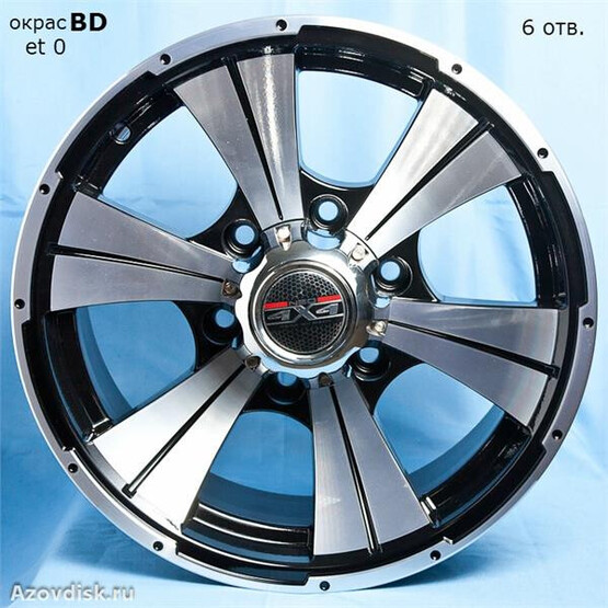 Диск Tech Line 652 16x7.50 6x139.70 ET0 DIA110.10 BD Диск Tech Line 652 16x7.50 6x139.70 ET0 DIA110.10 BD