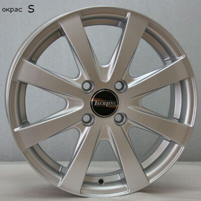 Диск Tech Line 634 16x6 4x100 ET37 DIA67.10 S Диск Tech Line 634 16x6 4x100 ET37 DIA67.10 S