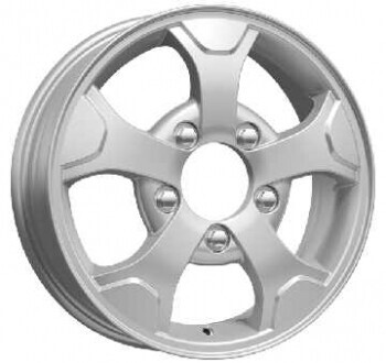 Диск K&K Кс657 16x5 5x139.70 ET58 DIA98 СИЛЬВЕР