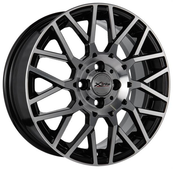 Диск X'trike X-125 16x6.50 4x100 ET36 DIA67.10 BK/FP Диск X'trike X-125 16x6.50 4x100 ET36 DIA67.10 BK/FP