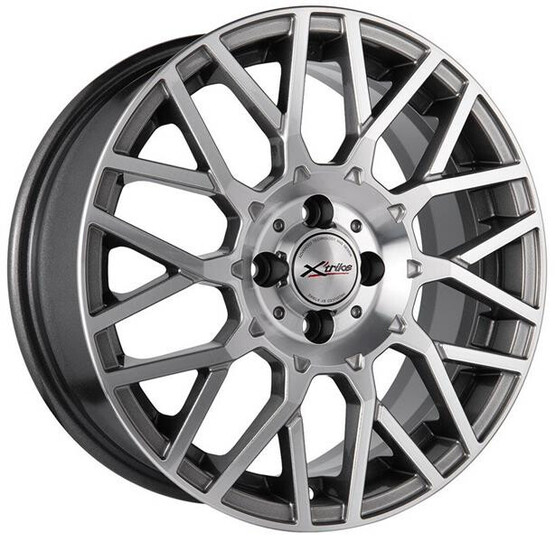 Диск X'trike X-125 16x6.50 4x100 ET36 DIA67.10 HSB/FP Диск X'trike X-125 16x6.50 4x100 ET36 DIA67.10 HSB/FP