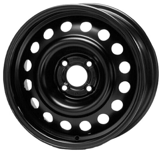 Диск Eurodisk 16001 16x7 4x108 ET32 DIA65.10 BLACK