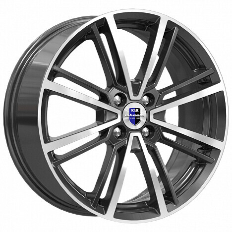 Диск K&K Эрфурт 17x7 5x108 ET50 DIA63.30 АЛМАЗ-ЧЕРНЫЙ
