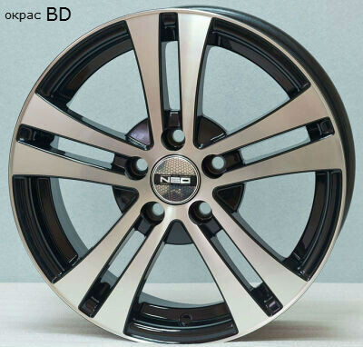 Диск Tech Line 540 15x6 5x100 ET40 DIA57.10 BD Диск Tech Line 540 15x6 5x100 ET40 DIA57.10 BD