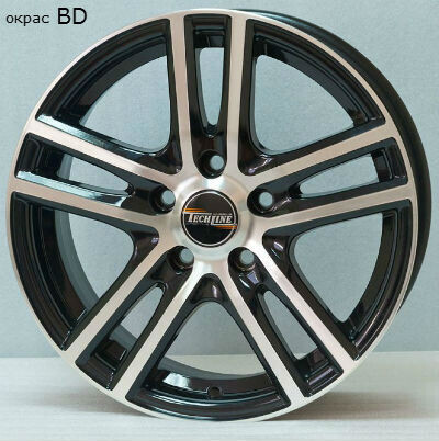 Диск Tech Line 529 15x6 5x114.30 ET38 DIA67.10 BD Диск Tech Line 529 15x6 5x114.30 ET38 DIA67.10 BD