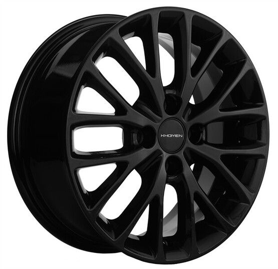 Диск Khomen 1506 15x6 4x100 ET37 DIA60.10 BLACK Диск Khomen 1506 15x6 4x100 ET37 DIA60.10 BLACK