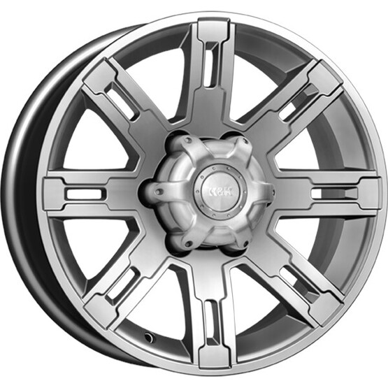 Диск K&K Полюс 16x7.50 6x139.70 ET5 DIA110.10 БЛЭК ПЛАТИНУМ