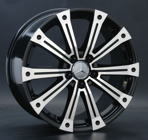 Диск Replica La Mr80 18x8.50 5x112 ET38 DIA66.60 BKF Диск Replica La Mr80 18x8.50 5x112 ET38 DIA66.60 BKF