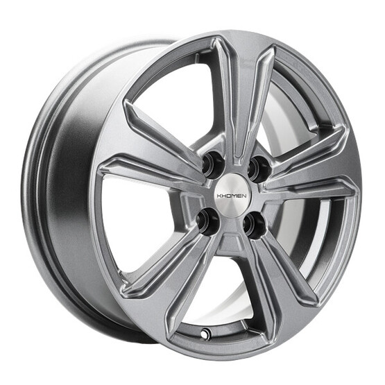 Диск Khomen 1502 15x6 4x100 ET46 DIA54.10 GRAY Диск Khomen 1502 15x6 4x100 ET46 DIA54.10 GRAY